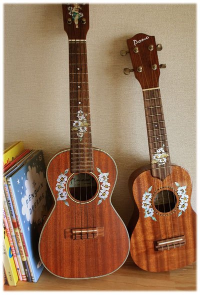 画像6: ハイビスカス ウクレレ 10th ポジション