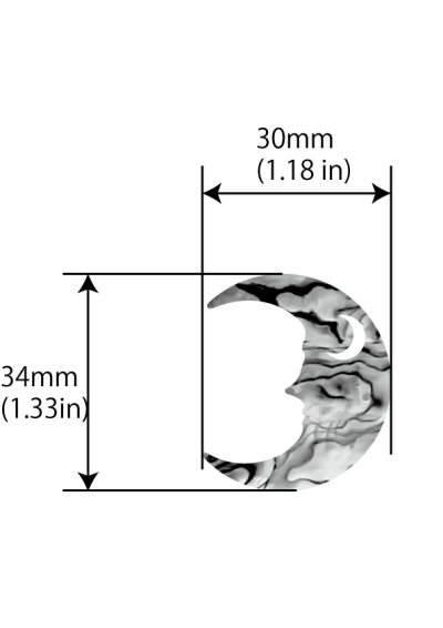 画像6: クレセントムーン ２色SET