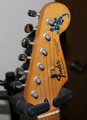 リザード Lizard ギターやベース 楽器に貼るインレイステッカー