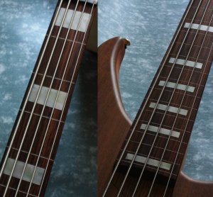 画像3: ジャズ・ベース・ブロック(ホワイトパール) 5弦ベース用 (3)