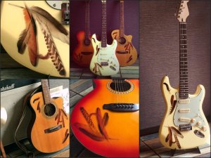 画像2: Layer Graph クリアステッカー  / 羽　フェザー (2)