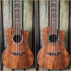 画像3: ウクレレ用：太陽・サン　パーフリング（アバロン） (3)