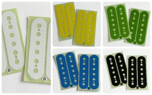 画像2: ディマジオ DP100 ハムバッカー・ステッカー 2セット組 (2)