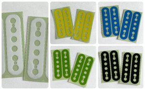 画像2: ピックアップステッカー・ハムバッカータイプ 2セット組 (2)