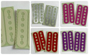 画像3: ピックアップステッカー・ハムバッカータイプ 2セット組 (3)