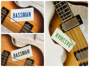 画像3: BASSMAN ステッカー/ヘフナー/ポール・マッカートニー (3)