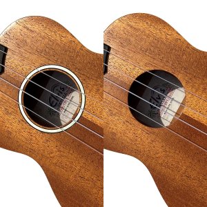 画像2: ウクレレ・ロゼッタ(ホワイトパール) (2)