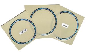 画像5: ウクレレ・ロゼッタ(アバロンBLUE) (5)